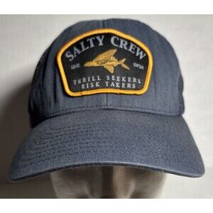 Salty Crew Baseball Style Snapback  Cap Thrill Seekers Risk Takers.